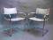 MART STAM x 2 szt, BAUHAUS CHAIRS, SKÓRA, 50/60