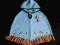 Disney pelerynka poncho Minnie kwiatkuszki 18-24m