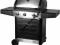 Grill gazowy 3 palnikowy 9kW 127x65x112cm PROMO !!