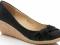 NOWOŚĆ ESPADRYLE KOTURNA 5,5cm BLACK ENGLAND 39