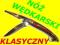 NÓŻ WĘDKARSKI KLASYCZNY 220mm 2 OSTRZA PROMO ##