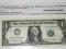 1 ONE dollar USA _____________ G 00009989 H