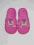 Różowe AQUA SPEED klapki basen 26 16 cm