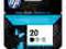 Tusz HP 20 C6614 C6614D czarny oryginalny