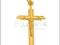 ZŁOTY KRZYŻYK NA KOMUNIE CHRZEST PR.585 - EJUBILER