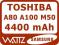 Toshiba A100 A105 A135 M70 - 4400 mAh - FV - 14,8V