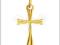 ZŁOTY KRZYŻYK NA KOMUNIE CHRZEST PR585 - EJUBILER