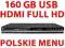LG RH487H HDMI FULL HD 160 GB USB DivX PL MENU DV