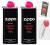 ZIPPO zestaw  KNOT KAMIENIE i 2x 125ml BENZYNA