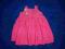 Różowa sukienka/tuniczka dla dziewczynki