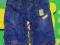 K1995 ___ZIP ZAP___ JEANSOWE Z NASZYWKAMI r.68