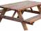 DREWNIANY STÓŁ PIWNY ŁAWA ŁAWKA OGRODOWA 1800 mm