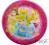 Talerzyki 23cm urodziny Princess party roczek 2131
