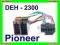 ZŁĄCZE ISO ADAPTER Pioneer DEH 2300 DEH-P KEH-P