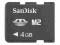 KARTA MICRO M2 4 GB SanDisk 100% oryginał FV