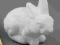 Figurka z wypalonej ceramiki - Zając duży