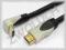 Kabel HDMI M/M 1,8m  Kątowy 1080p