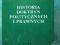 Historia doktryn politycznych i prawnych