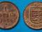 Guernsey 1 Double 1929 rok STAN od 1zł i BCM