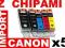 5 CANON IP4200 IP4300 IP4500 IP5200 MP500 CHIP FV