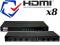 ROZGAŁĘŹNIK SPLITTER HDMI 1-wejście 8-wyjść GW FV