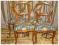H-P PIĘNY KOMPLET KRZESEŁ 4 szt ANTYK