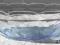 STARA BŁĘKITNA GONDOLA / SALATERKA ~ ART DECO
