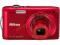 Nikon Coolpix S3300 - Nowy, Czerwony, Okazja!!!
