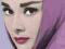 Audrey Hepburn (shawl) - plakat 40x50 cm