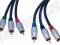 Kabel 3xRCA/3xRCA 15m RGB, Component DIGITAL GOLD