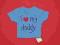 c631 ___GEORGE___ NOWY NIEBIESKI TSHIRT DADDY r.50