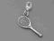 Charms charm zawieszka rakieta tenisowa tenis 02