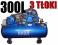 KOMPRESOR SPRĘŻARKA 300l 3 TŁOKI 710l/min bass pos
