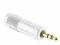 Adapter Jack 3,5mm wtyk - Jack 6,3mm gniazdo GOLD