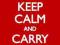 KEEP CALM and Carry On - plakat 40x50 cm