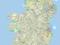 Irlandia - Oficjalna Mapa - plakat 91,5x61 cm