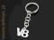 Srebrny brelok breloczek do kluczy V8