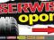 SERWIS OPON banner 2m/1m auto mechanika