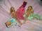 2 lale Barbie + meble i akcesoria
