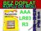 BATERIE BATERIA PANASONIC AAA R3 LR03 LR3 ALKAICZN