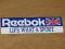 REEBOK -  naklejka z dawnych lat