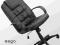 DUŻY WYGODNY FOTEL SKÓRA CZARNY EAGO 402