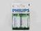 Bateria R20 LongLife Philips 1.5V 2szt/Opk !!!! FV