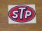 STP - Oryginalna naklejka z dawnych lat