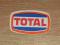 TOTAL - Oryginalna naklejka z dawnych lat