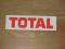 TOTAL - Oryginalna naklejka z dawnych lat