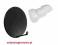 Antena satelitarna 85cm  + konwerter Single HD, 3D