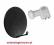 Antena satelitarna 85cm  + konwerter Twin HD, 3D