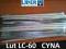 Cyna Lut LC-60 w laskach LC 60 spoiwo rynny