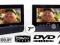 2 MONITORY ZAGŁÓWKOWE 7" DVD SAMOCHODOWE DIVX